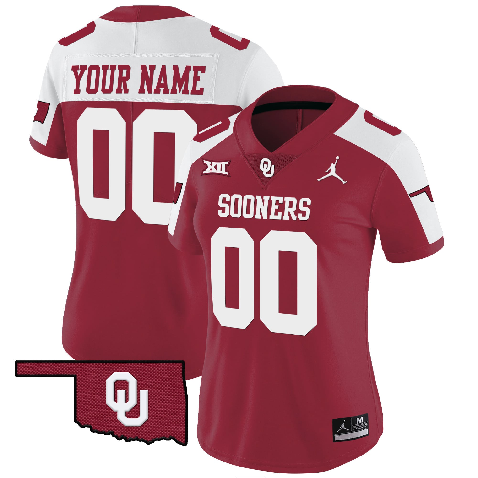 Oklahoma Sooners Vapor Limited Custom Jersey – All Stitched
