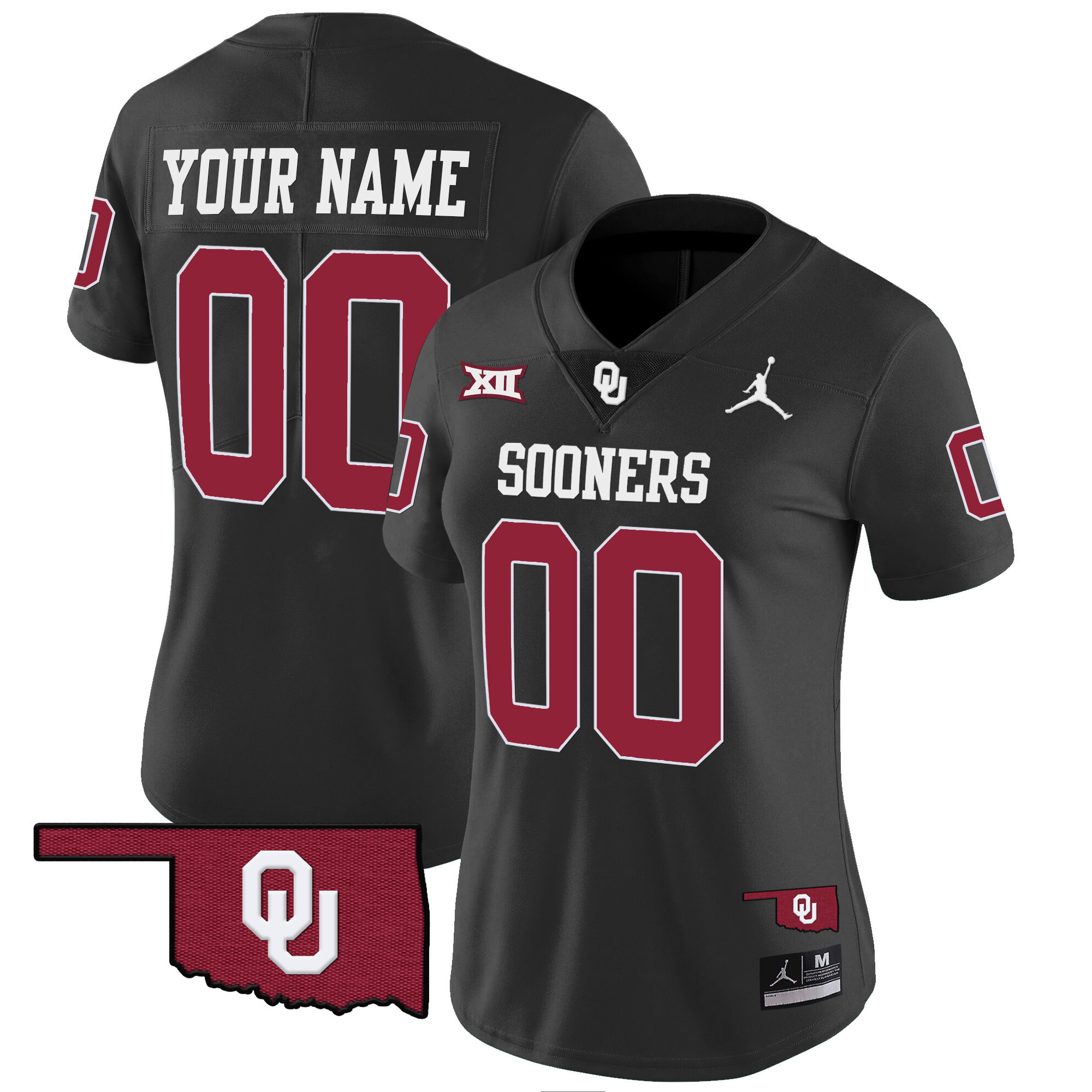 Oklahoma Sooners Vapor Limited Custom Jersey – All Stitched