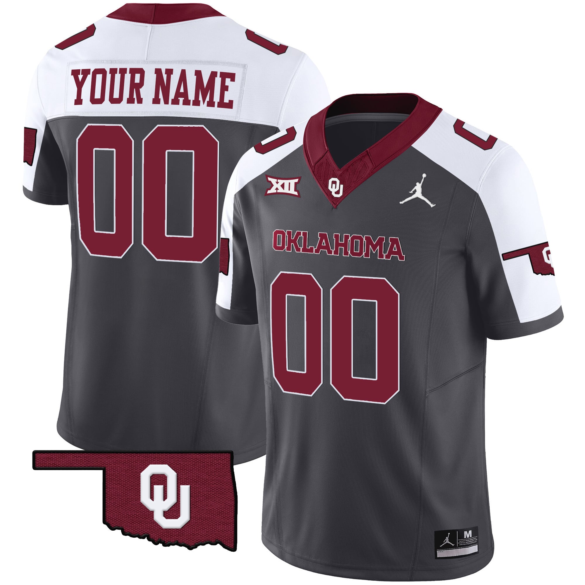 Oklahoma Sooners Vapor Limited Custom Jersey – All Stitched