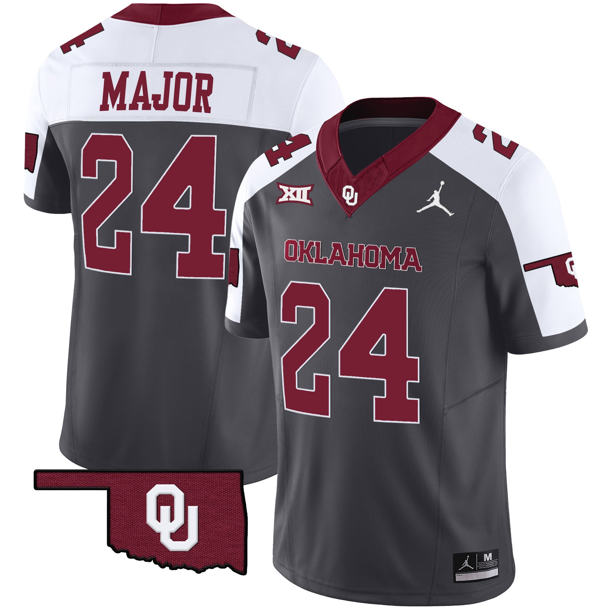 Men’s Oklahoma Sooners Vapor Limited Jersey – All Stitched
