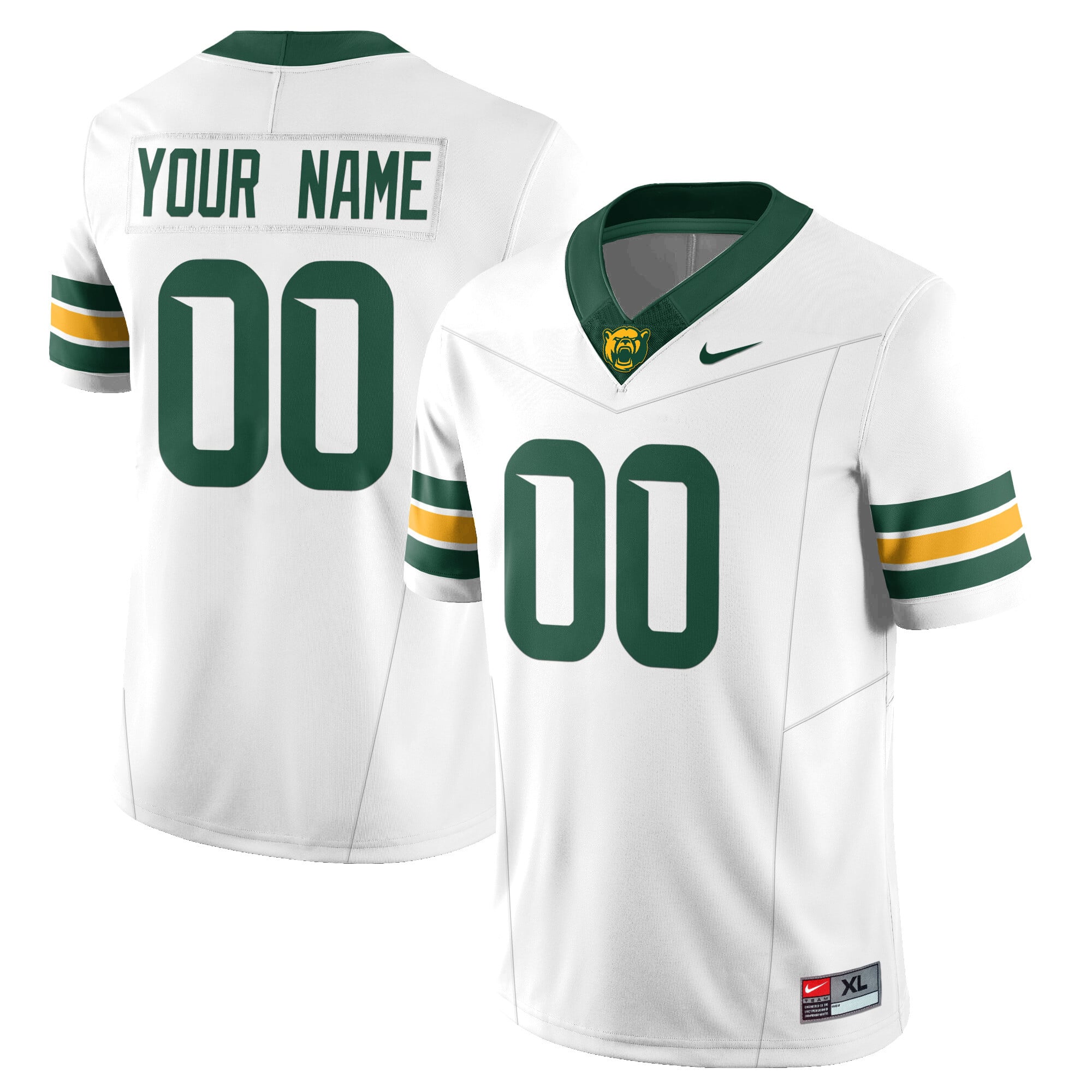 Custom Baylor Bears 2024 Vapor Limited Jersey – All Stitched