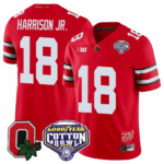 Men’s Ohio State Buckeyes Good Year Cotton Bowl Patch Jersey – All Stitched