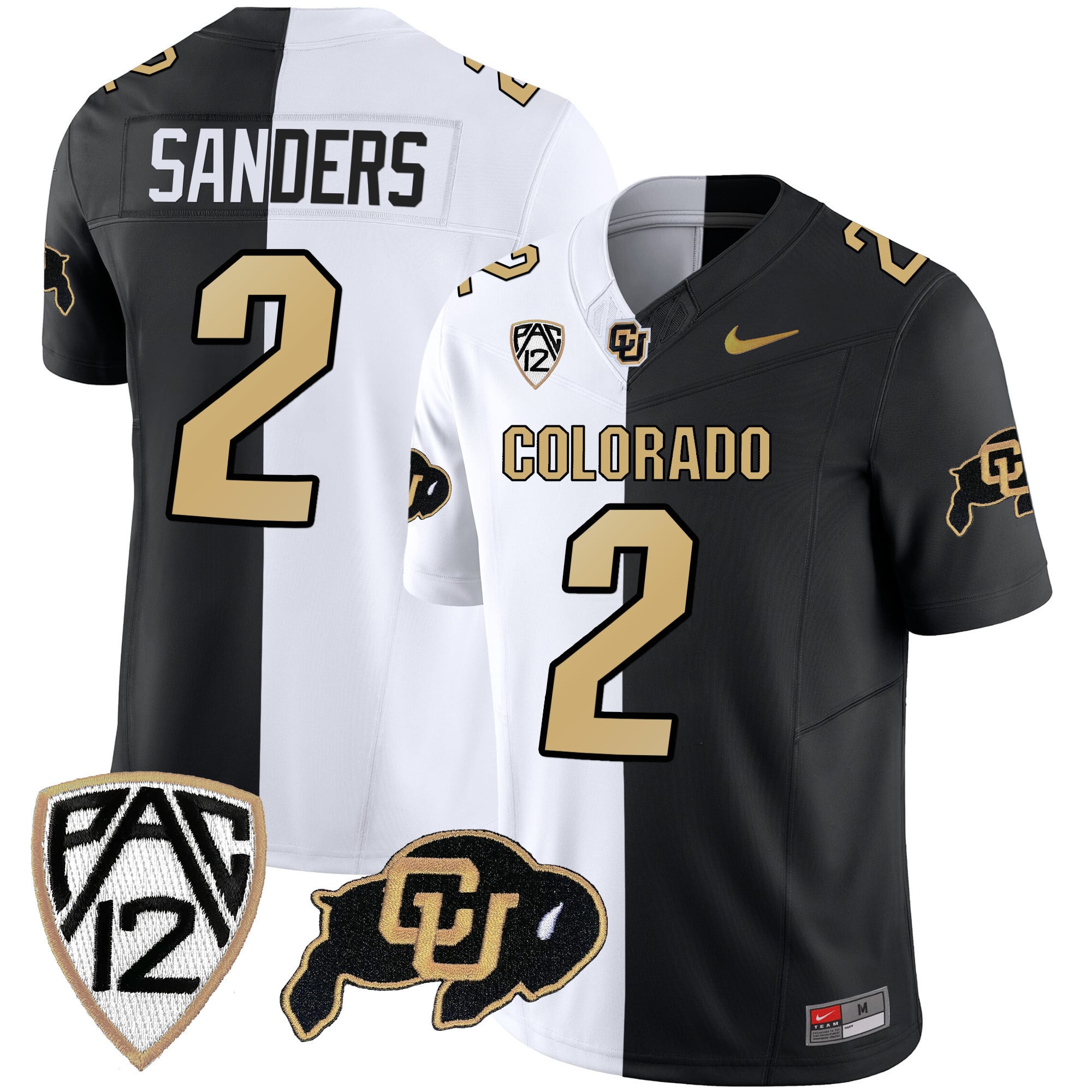 Men’s Colorado Buffaloes Vapor Limited Jersey V2 – All Stitched