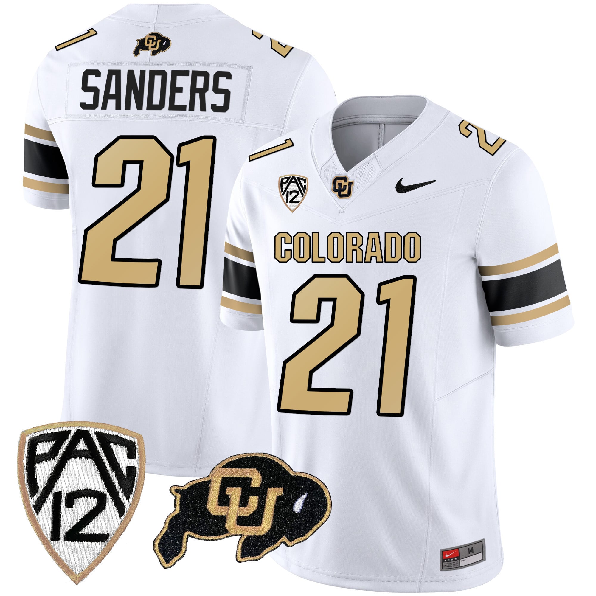 Men’s Colorado Buffaloes Vapor Limited Jersey V3 – All Stitched