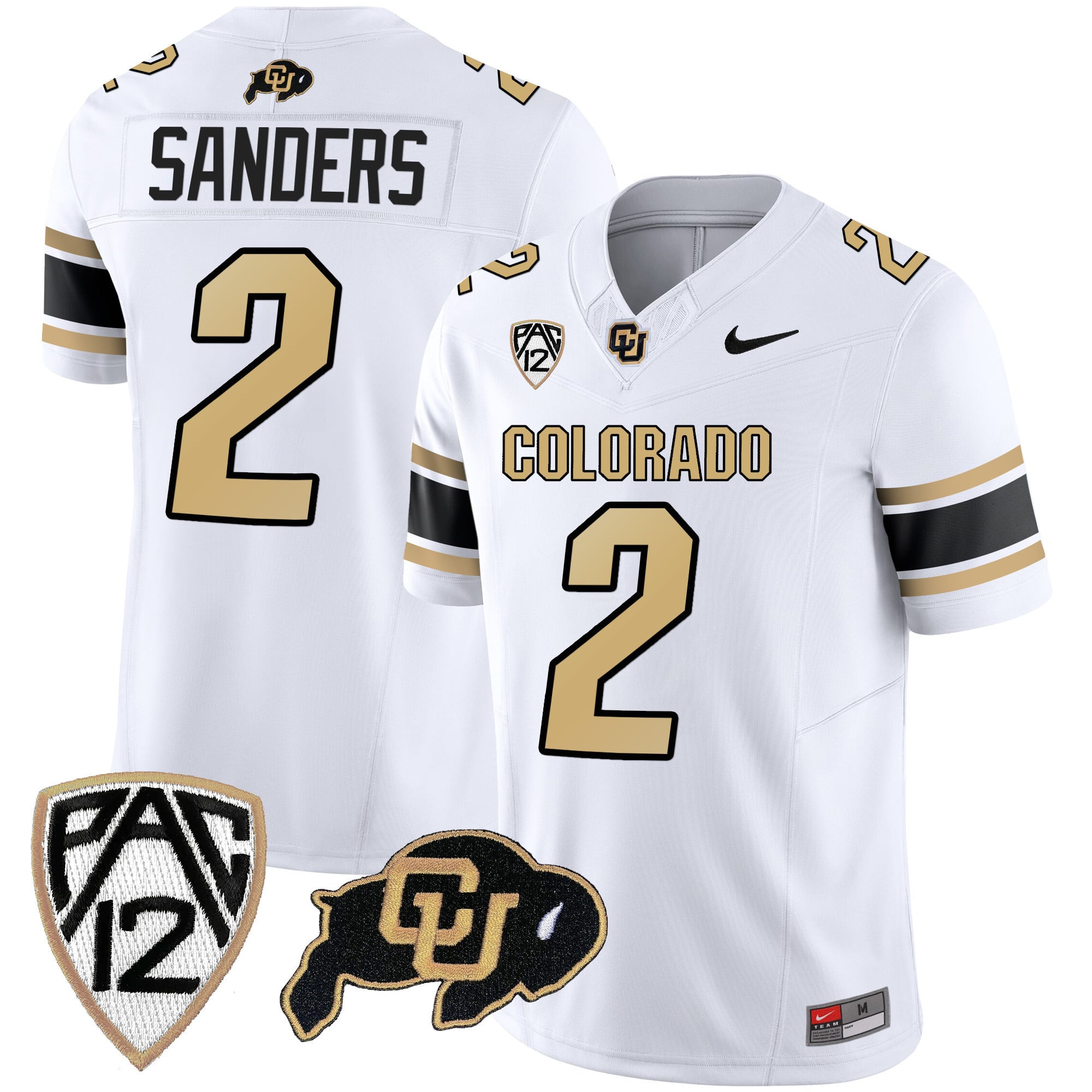 Men’s Colorado Buffaloes Vapor Limited Jersey V3 – All Stitched