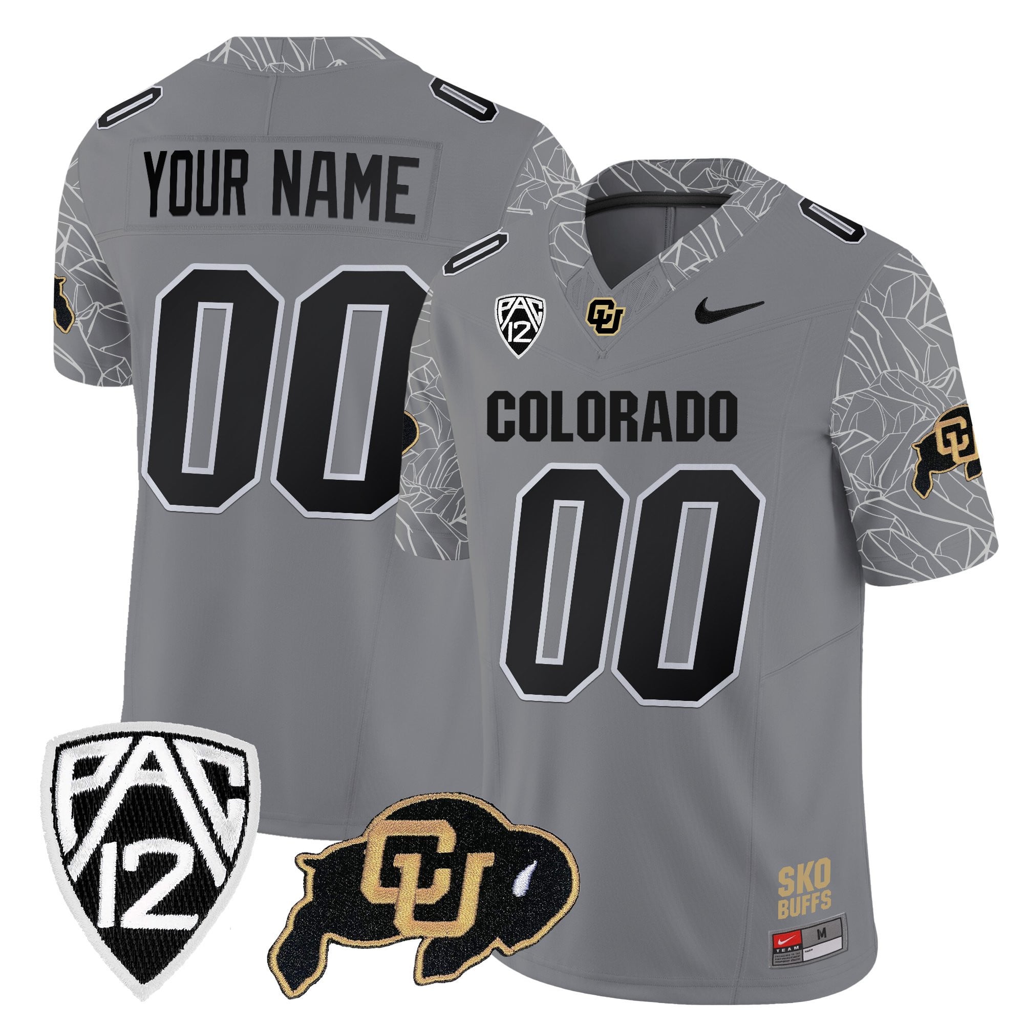 Colorado Buffaloes Rocky Style Vapor Limited Custom Jersey – All Stitched
