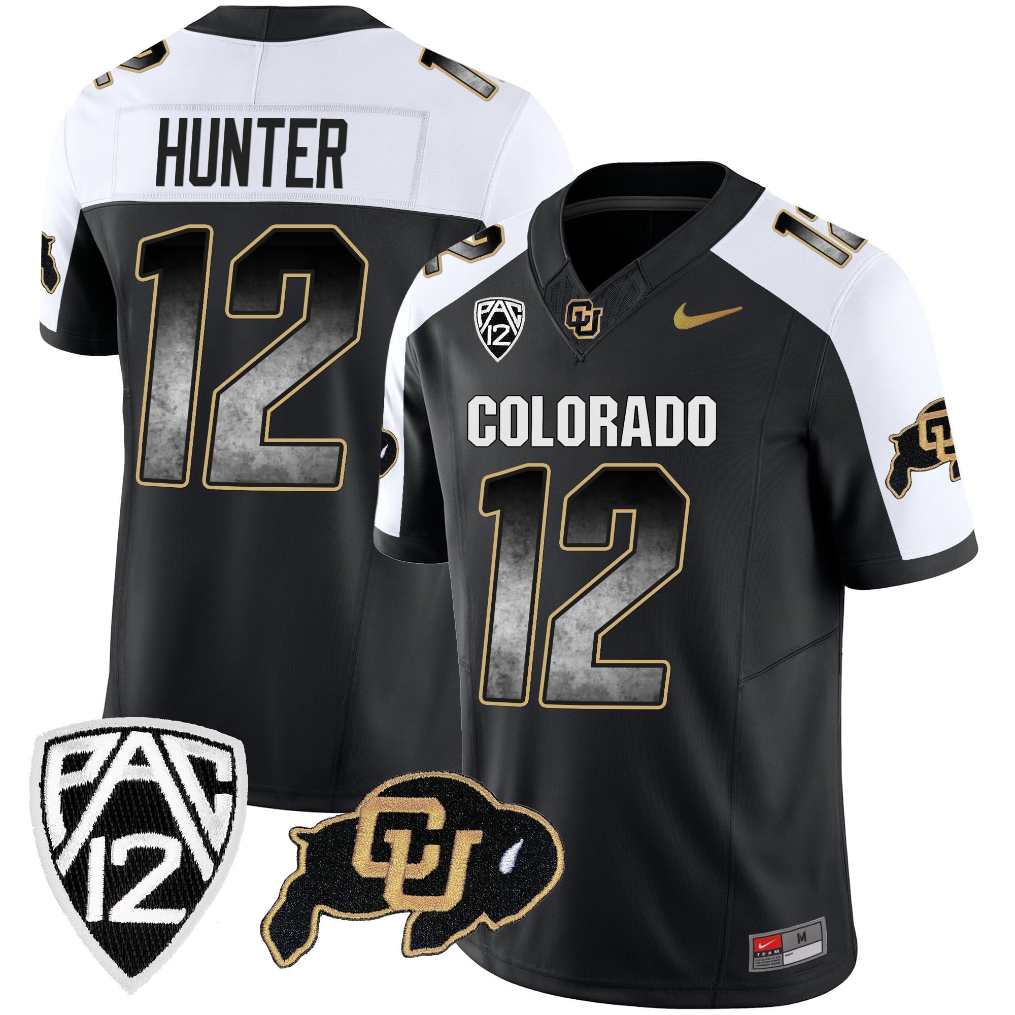 Men’s Colorado Buffaloes Arch Smoke Vapor Jersey – All Stitched