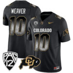 Men’s Colorado Buffaloes Arch Smoke Vapor Jersey – All Stitched