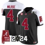Men’s Alabama Crimson Tide 2024 Vapor Limited Jersey – All Stitched