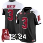 Men’s Alabama Crimson Tide 2024 Vapor Limited Jersey – All Stitched