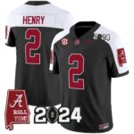 Men’s Alabama Crimson Tide 2024 Vapor Limited Jersey – All Stitched