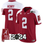 Men’s Alabama Crimson Tide 2024 Vapor Limited Jersey – All Stitched