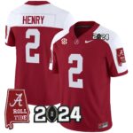 Men’s Alabama Crimson Tide 2024 Vapor Limited Jersey – All Stitched