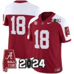 Men’s Alabama Crimson Tide 2024 Vapor Limited Jersey – All Stitched
