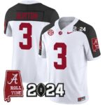 Men’s Alabama Crimson Tide 2024 Vapor Limited Jersey – All Stitched