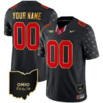 Ohio State Buckeyes 2023 Alternate Gold Custom Jersey – Stitched