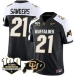 Men’s Colorado Buffaloes 100 Seasons Patch Vapor Limited Jersey – All Stitched