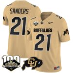 Men’s Colorado Buffaloes 100 Seasons Patch Vapor Limited Jersey – All Stitched