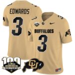 Men’s Colorado Buffaloes 100 Seasons Patch Vapor Limited Jersey – All Stitched