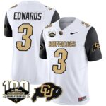 Men’s Colorado Buffaloes 100 Seasons Patch Vapor Limited Jersey – All Stitched