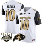 Men’s Colorado Buffaloes 100 Seasons Patch Vapor Limited Jersey – All Stitched