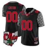 Ohio State Buckeyes 2023 Gray Alternate Custom Jersey V2 – Stitched