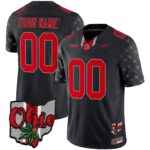 Ohio State Buckeyes 2023 Gray Alternate Custom Jersey V2 – Stitched