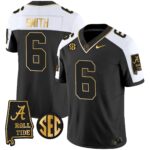 Men’s Alabama Crimson Tide Vapor Gold Jersey V3 – Alabama Map – All Stitched