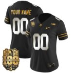 Ohio State Buckeyes Gold Custom Jersey – All Stitched