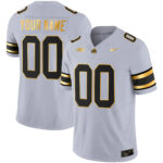 Ohio State Buckeyes Gold Custom Jersey – All Stitched