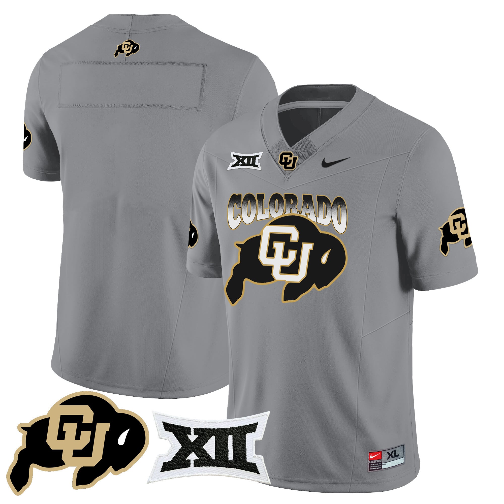 Men’s Colorado Buffaloes 2024 Vapor Limited Jersey N2 – All Stitched