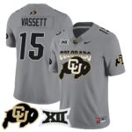 Men’s Colorado Buffaloes 2024 Vapor Limited Jersey N2 – All Stitched
