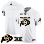 Men’s Colorado Buffaloes 2024 Vapor Limited Jersey N2 – All Stitched