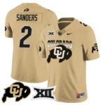 Men’s Colorado Buffaloes 2024 Vapor Limited Jersey N2 – All Stitched