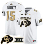 Men’s Colorado Buffaloes 2024 Vapor Limited Jersey N2 – All Stitched