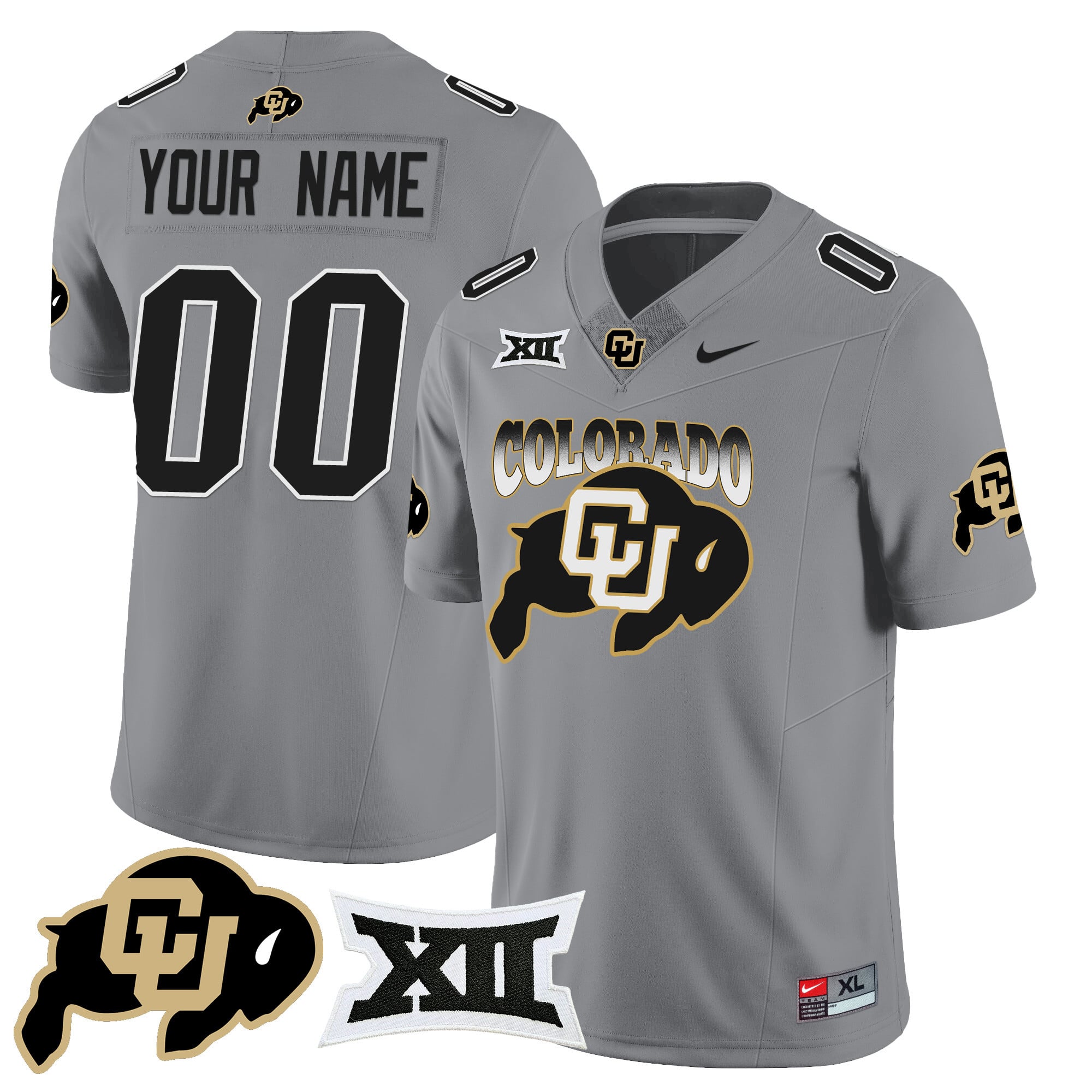 Custom Colorado Buffaloes 2024 Vapor Limited Jersey N2 – All Stitched