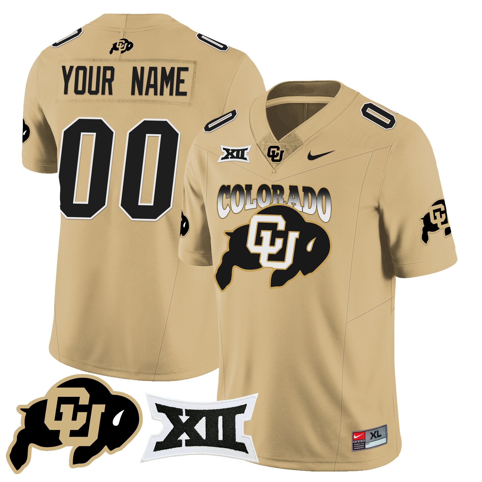 Custom Colorado Buffaloes 2024 Vapor Limited Jersey N2 – All Stitched