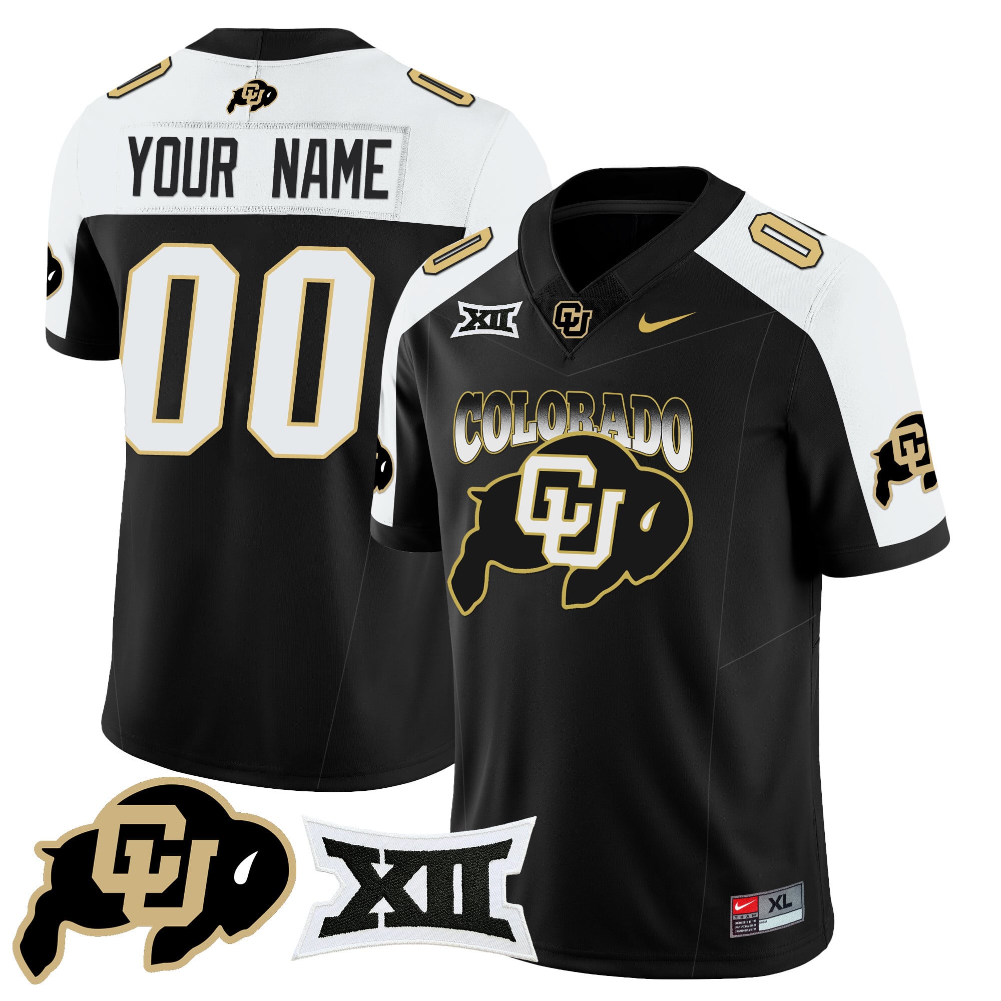 Custom Colorado Buffaloes 2024 Vapor Limited Jersey N2 – All Stitched