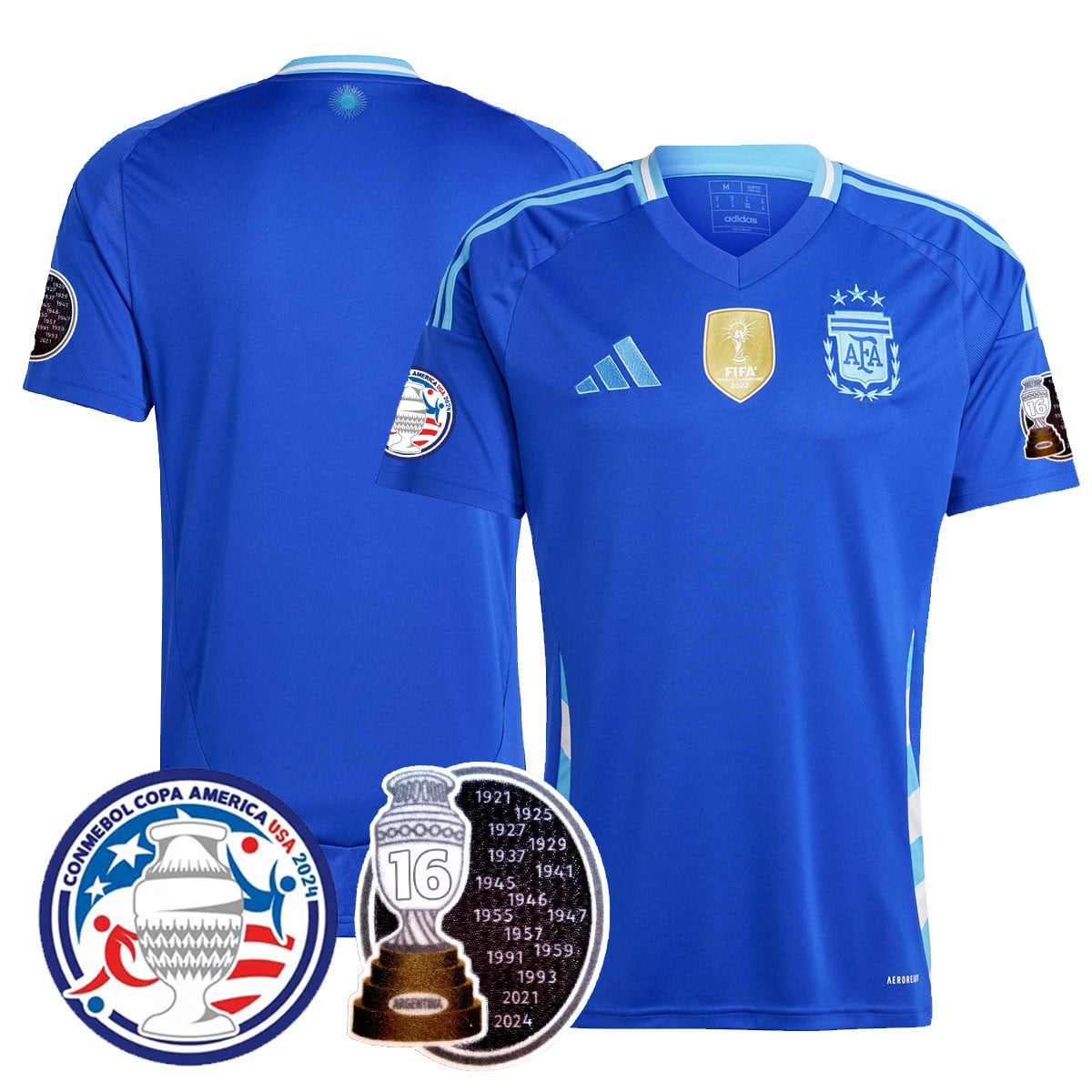 Men’s Argentina 2024 Copa America Champion Limited Jersey