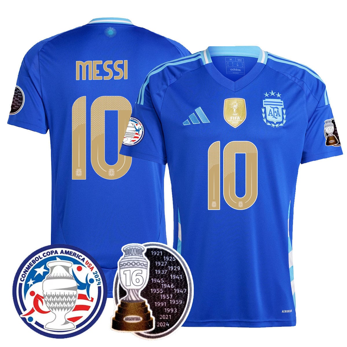 Men’s Argentina 2024 Copa America Champion Limited Jersey