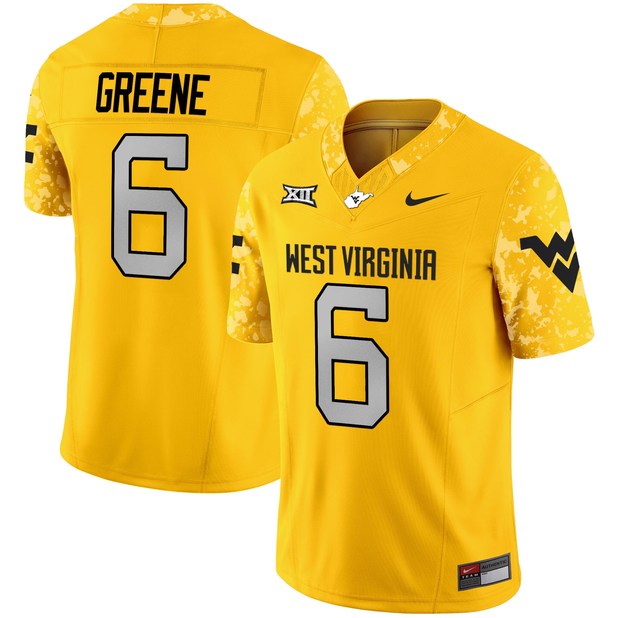 Women’s West Virginia Mountaineers 2024 Vapor Limited Jersey V2 – All Stitched