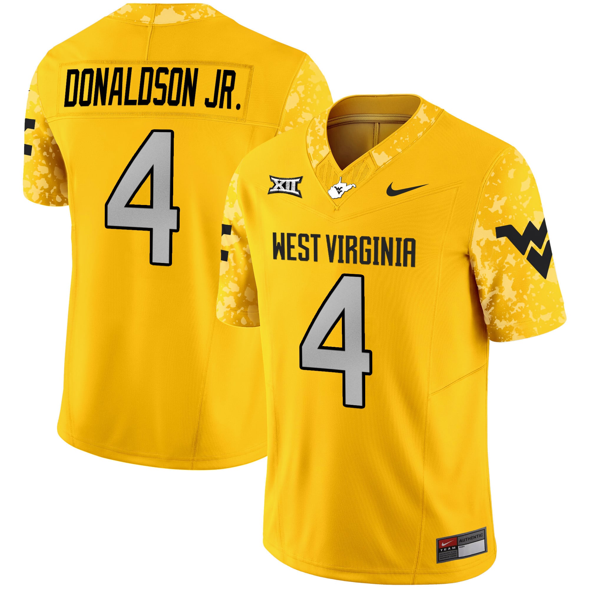 Women’s West Virginia Mountaineers 2024 Vapor Limited Jersey V2 – All Stitched