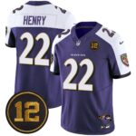 Men’s Ravens Jacoby Jones Patch Vapor Limited Jersey – All Stitched