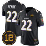 Men’s Ravens Jacoby Jones Patch Vapor Limited Jersey – All Stitched