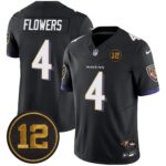 Men’s Ravens Jacoby Jones Patch Vapor Limited Jersey – All Stitched