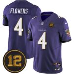 Men’s Ravens Jacoby Jones Patch Vapor Limited Jersey – All Stitched