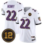 Men’s Ravens Jacoby Jones Patch Vapor Limited Jersey – All Stitched
