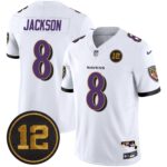 Men’s Ravens Jacoby Jones Patch Vapor Limited Jersey – All Stitched