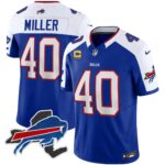 Men’s Bills New York Patch Vapor Limited Jersey V2 – All Stitched