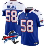 Men’s Bills New York Patch Vapor Limited Jersey V2 – All Stitched